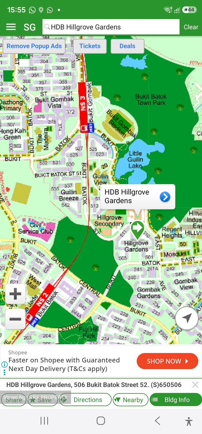 Blk 506 Hillgrove Gardens (Bukit Batok), HDB 3 Rooms #595817421